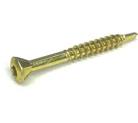 Шуруп для полов и паркета Rusconnect CFB 0320 3,2х20 1000 шт. Желтый цинк 380320 