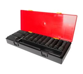 Набор ударных глубоких шестигранных торцевых головок 1/2" 10-32мм в кейсе 12шт JTC-K4121 