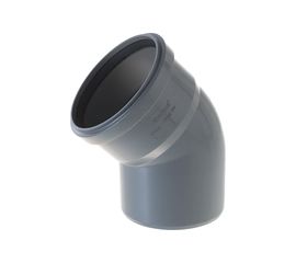 Отвод внутренней канализации LAMMIN 110х45 градусов Lm35040011045 