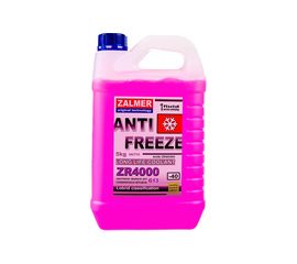 Антифриз ZALMER Antifreeze ZR4000 LLC G13 фиолетовый -40С 5кг ZR40V005 