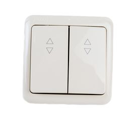 Проходной выключатель Lezard VIOLA, двойной, кремовый, 751-0300-106 