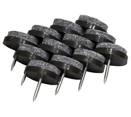 Протекторы для мебели Vortex войлок на гвоздях 26013 