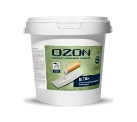 Штукатурка декоративная полимерная Шелк 3 кг OZON ШЛК-3 