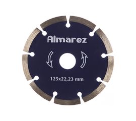 Диск отрезной алмазный Кирпич/блок (125х22.23 мм) Almarez 304125 