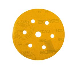 Круг шлифовальный на бумаге СА331 (150 мм; 6+1 отверстий; Р240) Deerfos 7930091773497 