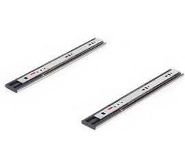 Шариковые направляющие SAMET SO CLASS накладные, высота 46 мм, с доводчиком, 350 мм СТ-00001289 