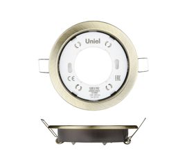 Накладной светильник Uniel ANTIQUE BRASS 10 PROM GX53 H2 UL-00005056 