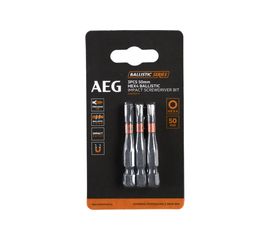Биты ударные AAK503H4 (3 шт; HEX4; 50 мм) AEG 4932479192 
