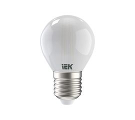 Лампа IEK серия 360, LED, G45, шар матовый, 7вт, 230В, 3000К, E27 LLF-G45-7-230-30-E27-FR 