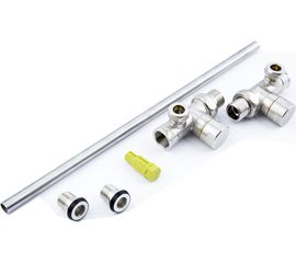 Радиплект GIBAX ТЕРМ для подключения радиатора с автоматическим поддержанием t-воздуха, 1/2""-3/4"" G0060 