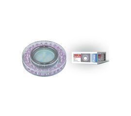 Светильник Fametto DLS-P102 GU5 3 CHROME PINK, декоративный, встраиваемый 9986 