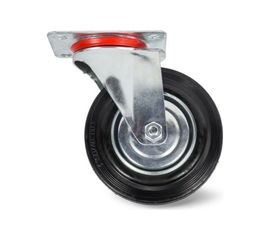 Колесо поворотное резиновое SC 85 250 мм TOR 1003638 