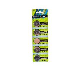 Литиевая батарейка Ergolux CR2032-BP5 CR2032, BL-5, 3V 12051 