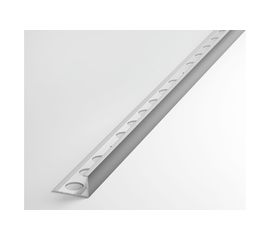 Профиль окантовочный L-образный алюминиевый ЛУКА (5 шт, 12,5 мм, 2,7 м, анодированный, Серебро) УТ000021244 