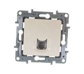 Телефонная розетка RJ11 Legrand Etika слоновая кость 672340 