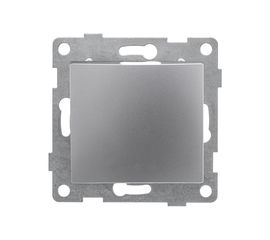 Выключатель GUSI ELECTRIC Bravo 1 клавиша, СУ, 10А, 250В, серебро С10В1-004 