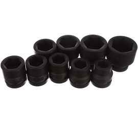 Набор ударных торцевых головок 9 предметов (1" DR 24-50 мм) Jonnesway S03A8109S 