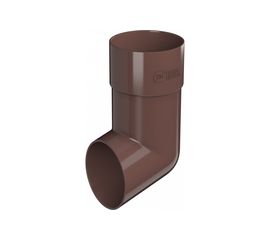 Слив трубы Технониколь (ПВХ; коричневый; 1 шт) TN359458 