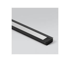Встраиваемый профиль Elektrostandard LL-2-ALP007 алюминиевый, черный/белый для LED ленты (под ленту до 11mm) a053623 