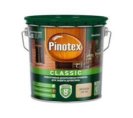 Антисептик PINOTEX CLASSIC NW светлый дуб 2,7л 5195465 