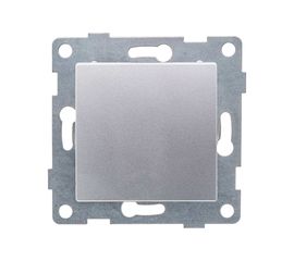 Механизм выключателя GUSI ELECTRIC Ugra 1кл. перекрестный, СУ, 10А, 250В, серебро С11В7-004 