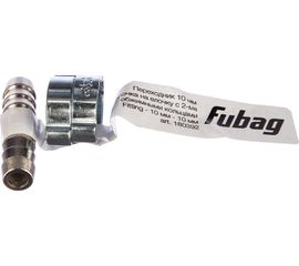 Переходник елочка - елочка (10 мм; два обжимных кольца 10х15 мм) FUBAG 180392 