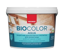 Пропитка Neomid BIO COLOR aqua NEW 2014 голубая ель /2.3л/ Н -AQUA-2,3/ель 