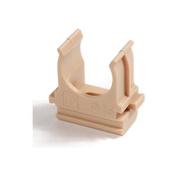 Крепёж-клипса для труб Промрукав АБС-пластик сосна д16 в малой упаковке 10 шт. PR13.0054 