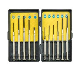 Набор отверток 11 предметов для прецизионных работ TOYA 64330 