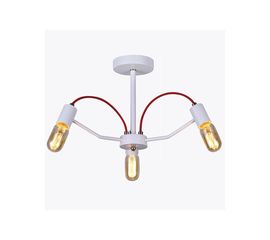 Люстра HIPER 3хE27х60Вт WHITE/GOLD H002-3 