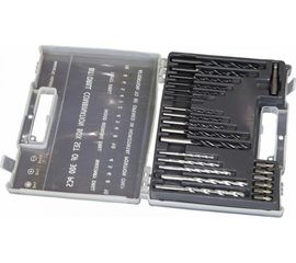 Набор сверл, бит, дюбелей 300 шт EKTO DN-300 