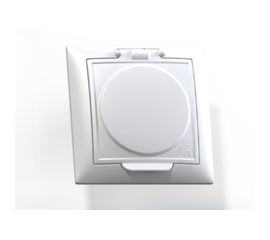 Розетка Кунцево-Электро СЕЛЕНА скрытой установки, одноместное, брызгозащищенные IP44 РС16-426 8117 