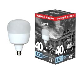 Светодиодная лампа ECON, LED GL 40Вт E27 6500K HP 7840020 