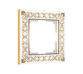 Рамка WERKEL W0011523 на 1 пост белое золото a050934 