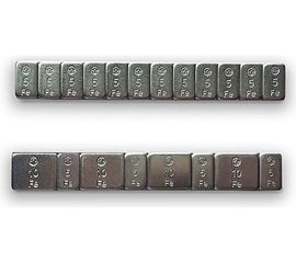 Клеевые груза ROSSVIK Fe 60гр 50шт/кор. тонкие, 4x10гр+4x5гр ЕК000002581 080202 