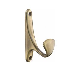 Мебельный крючок KERRON Д90 Ш30 В47, античная бронза KR 0090 AB 