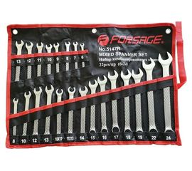 Набор комбинированных ключей Forsage универсальный, 22 предметов F-5147R 