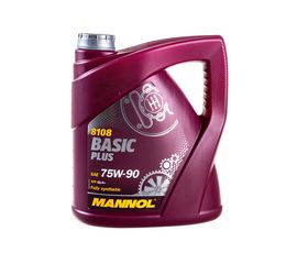 Синтетическое трансмиссионное масло MANNOL BASIC PLUS GETRIEBEOEL 75W90 4 л 1322 