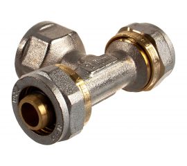 Тройник Terma 16x1/2x16 ц/г/ц 35603 