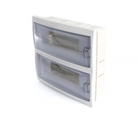 Встраиваемый бокс STEKKER EBX50-2/24-20 24 модуля, пластик, серия Standart 39655 