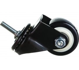 Колесо черная резина болтовое крепление М10 63 мм MFK-TORG 4062063 М10 