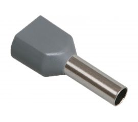 Наконечник IEK НШвИ, 2x0.5-8 мм2, слоновая кость, ИЭК, НГИ2, UTE10-D1-8-100 