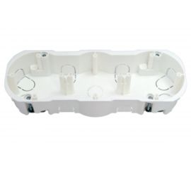 Коробка Bylectrica для 3-х местной рамочно-узловой сборки гипсокартон 226х76х45,5 мм, К-220 