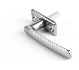 Поворотная оконная ручка Трибатрон РО-2 полимер, хром 4069 