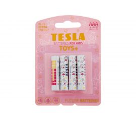 Батарейки Tesla AAA TOYS+ GIRL 4 шт. 8594183397825 