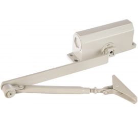 Дверной доводчик ЗУБР ПРОФЕССИОНАЛ для дверей массой до 40 кг, цвет белый 37911-50 