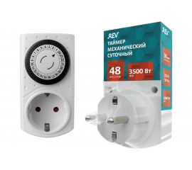 Механический суточный таймер duwi 67074 8 белый 