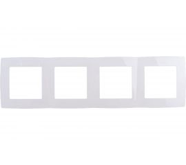 Рамка ЭРА 12-5004-01 на 4 поста, белый Б0014771 