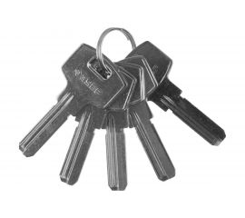Заготовка ключа Зубр "Эксперт" для цилиндровых механизмов компьютерный тип 5 шт. 52196_z01 
