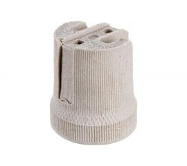 Подвесной керамический патрон IEK, Пкр27-04-К43 Е27, индивидуальный пакет, EPC10-04-02-K01 